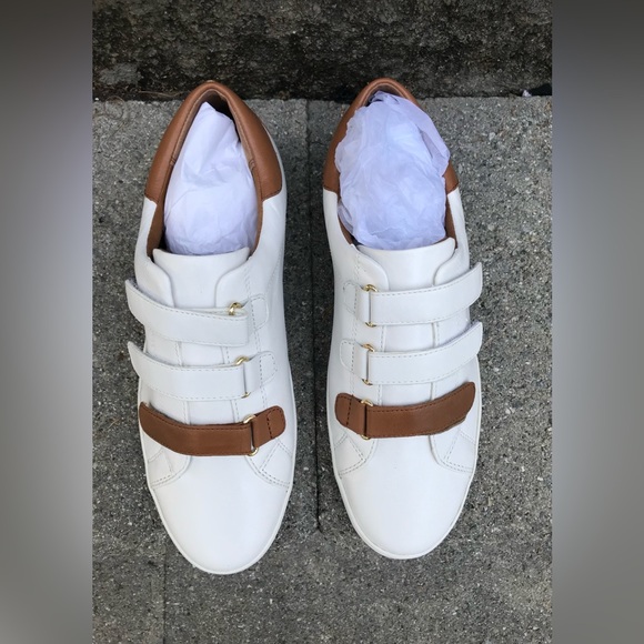 New in Box Michael Kors Women’s White Craig Leather Sneakers size 8.5 - Picture 2 of 10